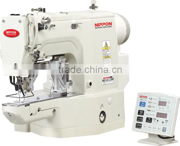 NP 430D Direct Drive Lockstitch Electronic Bar Tacking Machine