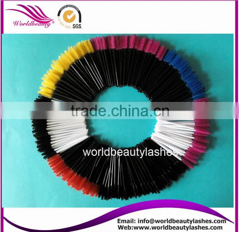 eyelash extensions tools black lashes brush plastic mascara wand brush