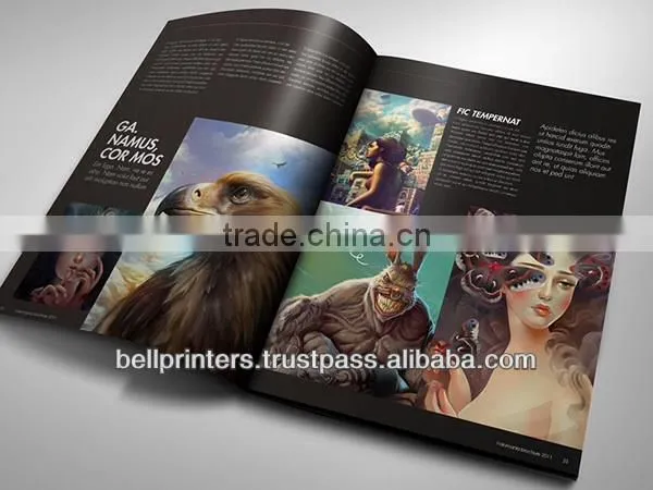 Premium Luxury books and magazines printing from Indian Printer and Exporter
