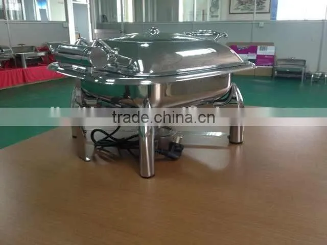 Luxury Stainless Steel Chafing Dish,Stainless Steel Electric Chafing Dish