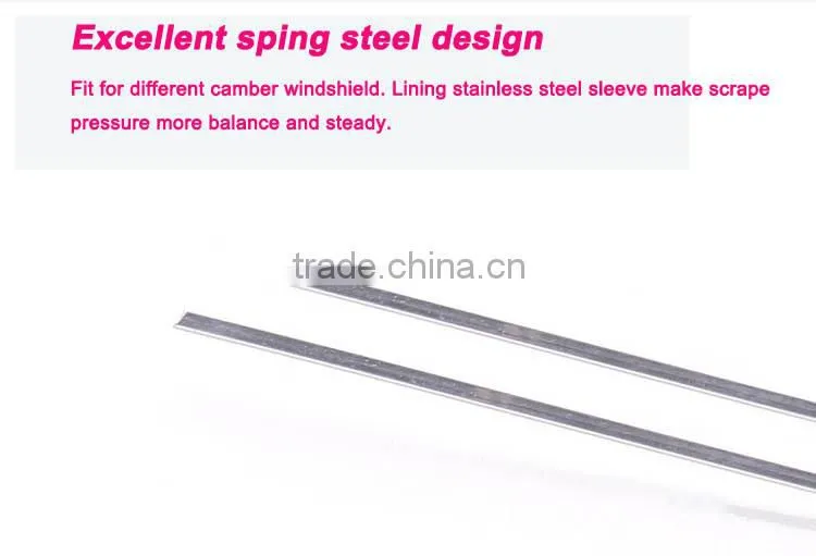 2017 Car Accessories China Cars Rubber With Windshield Wiper Blade