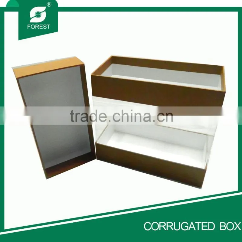 2015 FANCY PVC WINDOW CARDBOAED BOX EP91510320220