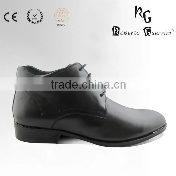 Genuine Leather Lace-up Man Shoes Upper