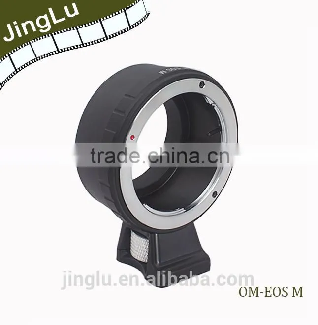 for Olympus OM Adapter to EOS (M) EF-M Mirrorless Camera OM-EOSM Adapter With Tripod