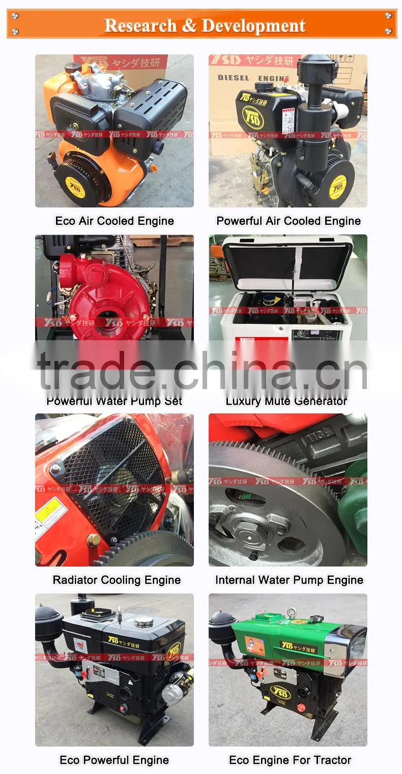 4hp diesel engine 3inch diesel water pump