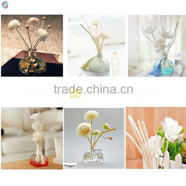 Air Perfume Reed Diffuser With Sola Flower&Rattan Stick