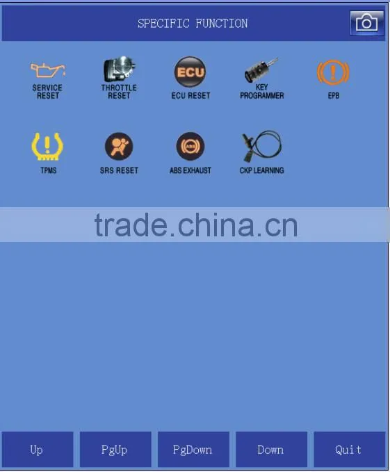 F3-G original multi-language Auto Diagnostic tools for heavy duty trucks, light commercial cars