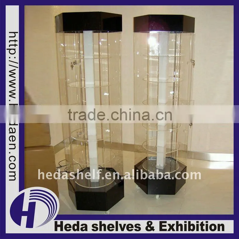 Acrylic Electric Rotating Display Stand