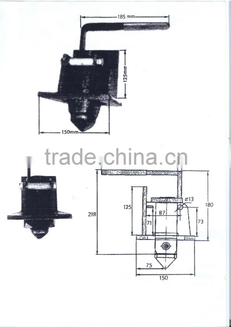 Marine Container Twist Lock Truck Trailer Professional Manufacturer