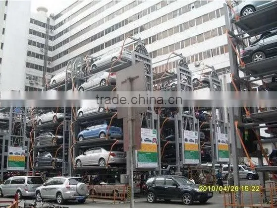 Automatic rotary car parking system