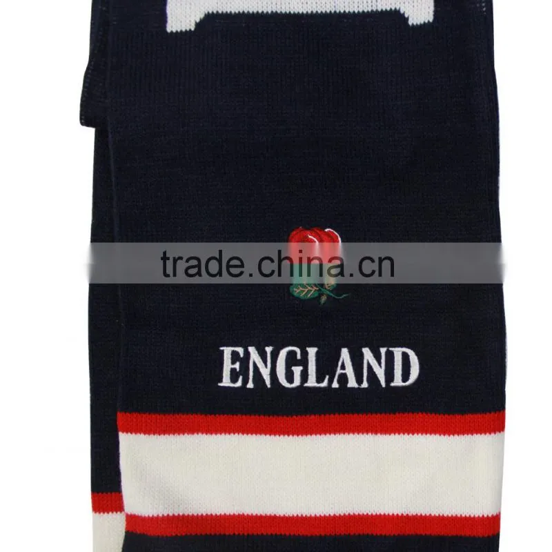 New design hot popular knit scarf with holes
