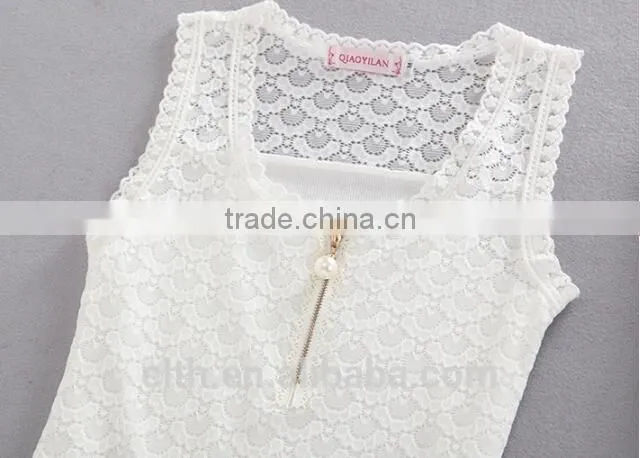 Tianhua 8823 knitting type 100% polyester lace fabric for evening dress