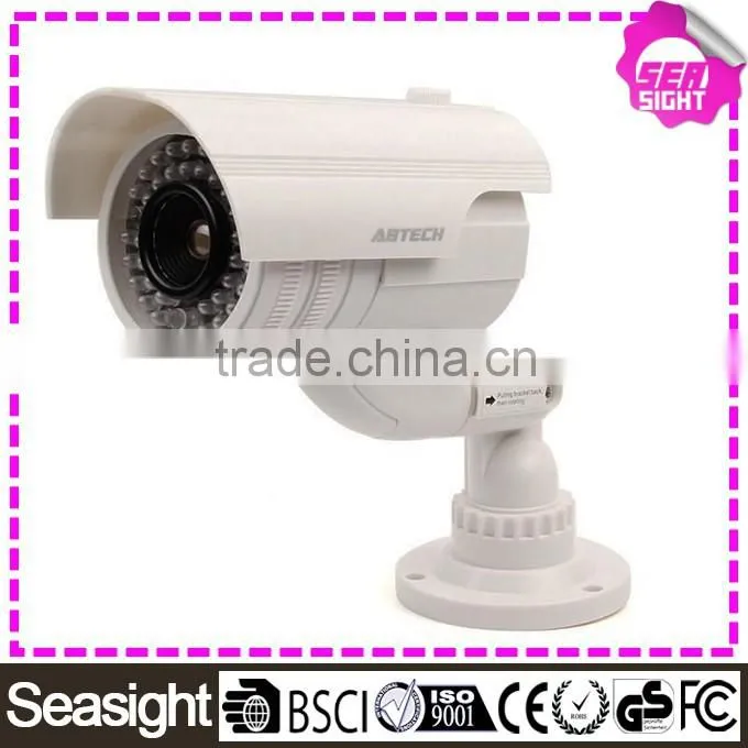 Surveillance camera with motion detection, best home surveillance camera, realistic looking fake Security Camera