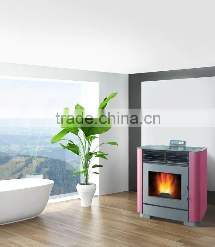green power auto-feeding and auto-ignite wood pellet stove 9KW NB-PF