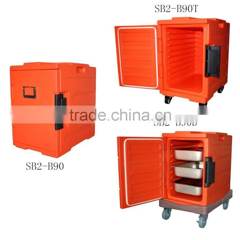86liter plastic food box for catering, for hot