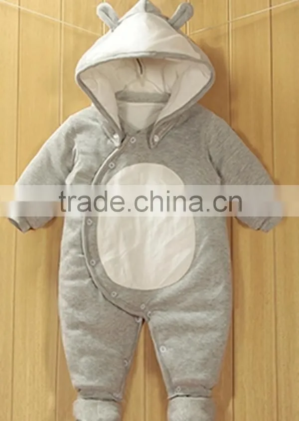 2015 Latest design baby girls Winter hooded Jacket
