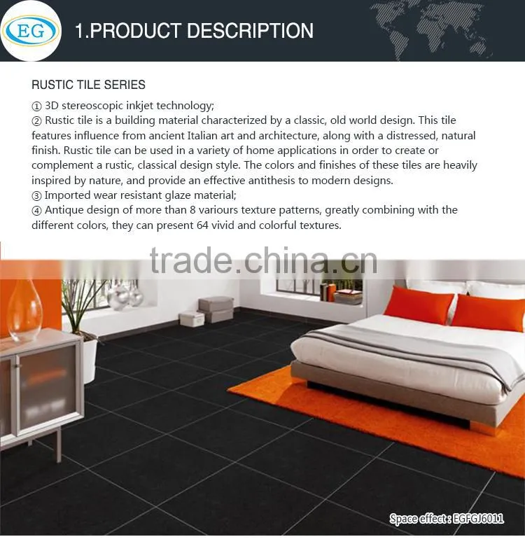 Anti slip off white modern house design flooring tile 24x24