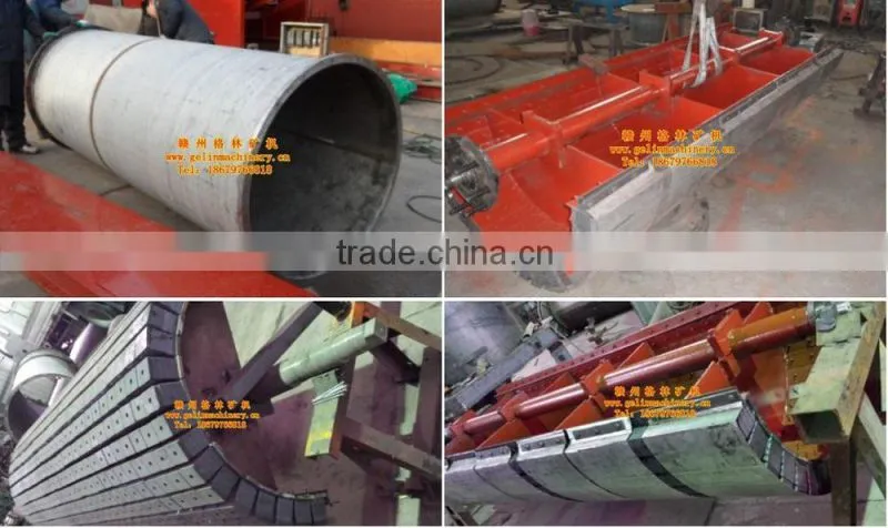 GELIN ISO,BV,CE Certificates Qualified rutile magnetic separator