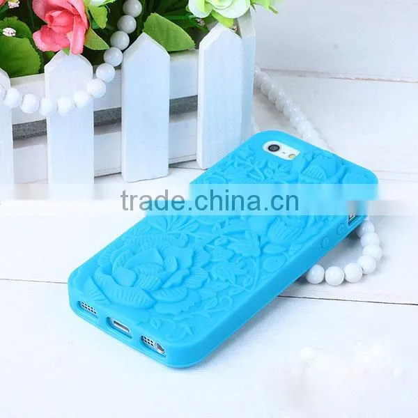 2014 silicone phone case for iphone 5 made in china