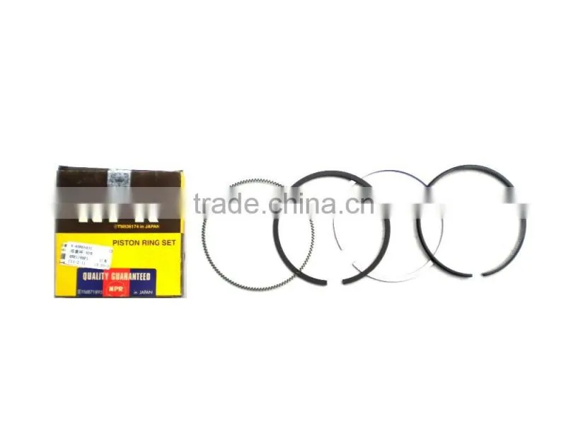 Auto piston ring NPR 4BE1/6BF1auto truck ring of piston Japan JMC QINGLING light truck auto spare parts