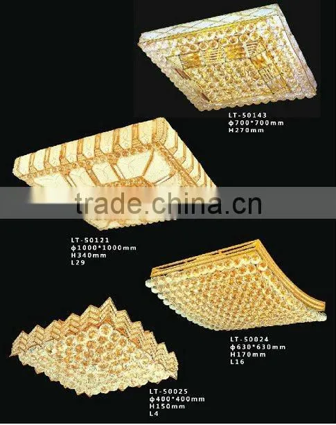 High power Crystal led suspended ceiling light