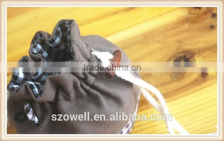 2014 Shenzhen OWELL new designed Canvas/Cotton coin purse wholesale