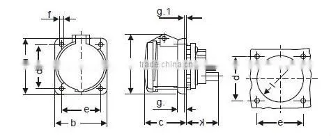 New concealed mounted electrical extension plug