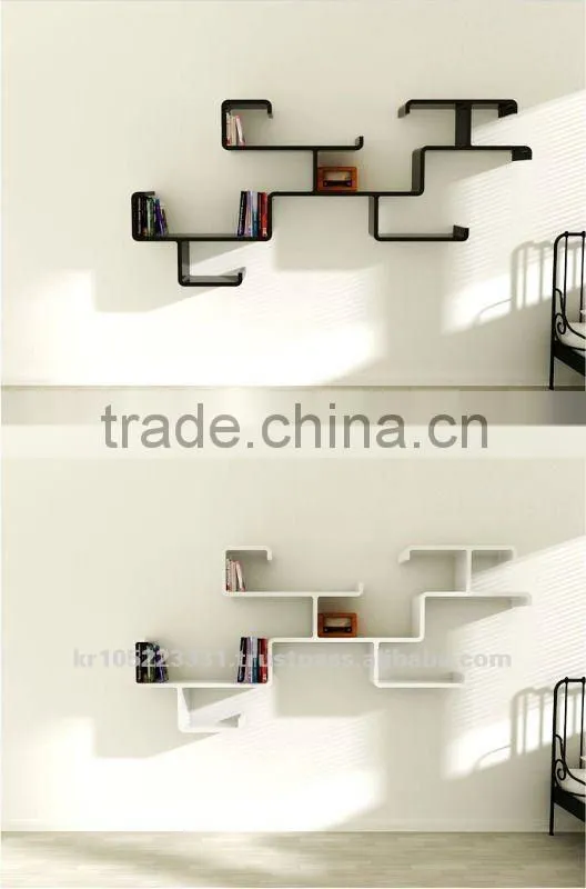 modern wall shelf, design displays, hanging wall shelf