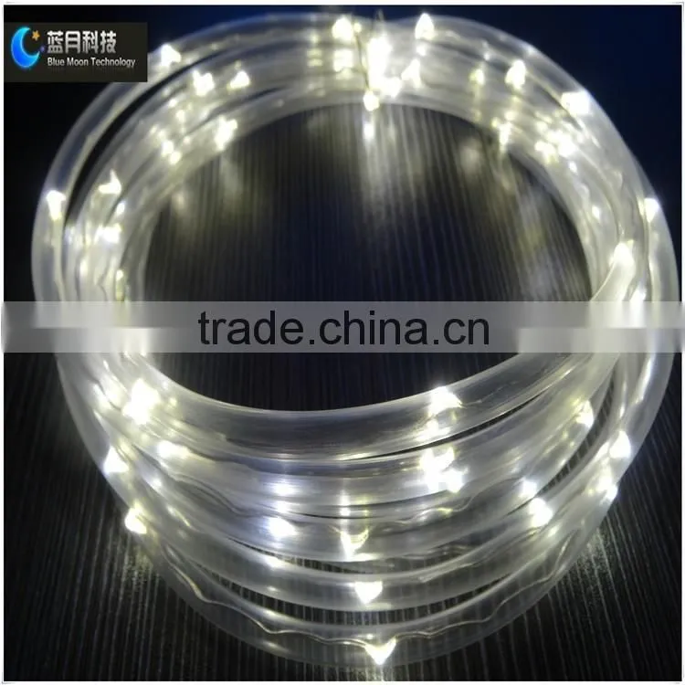 1.5m30ledsyellow Outdoor use waterproof christmas pvc tube string led light