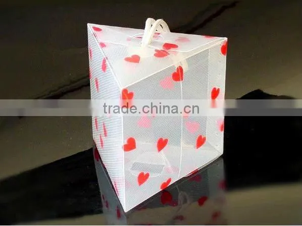 Plastic Clear dispaly Box/Show Case for gifts