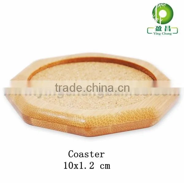 Wood Bamboo Square hot-resisted coaster