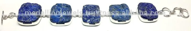 Sunstone 925 Silver Rough Bracelet, Designer 925 SemiPrecious Silver Bracelet, 925 Sterling Silver Designer Jewelry