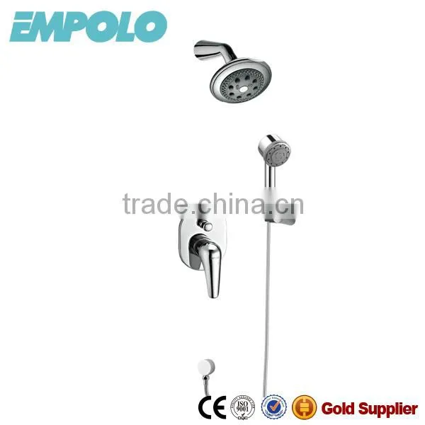 Empolo Small Rainfall Bath Concealed Shower Mixer 06 4701