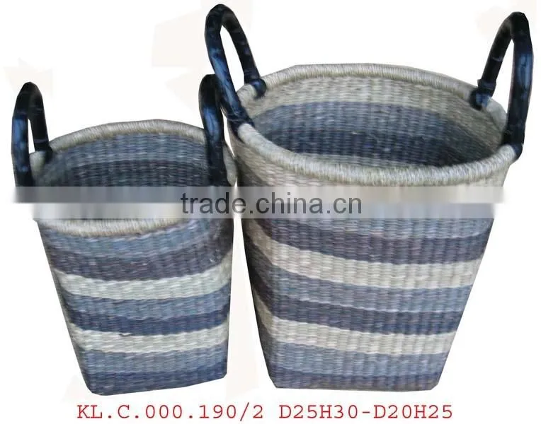 High quality best selling 2016 water hyacinth rectangle storage basket from Vietnam
