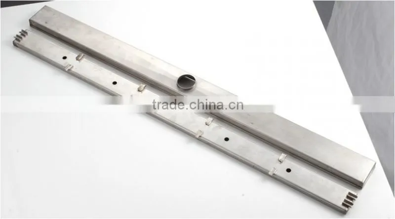 Tile Insert Linear Shower Drain,Hot Sale Stainless Steel 304 Floor Drain(cnc Products)