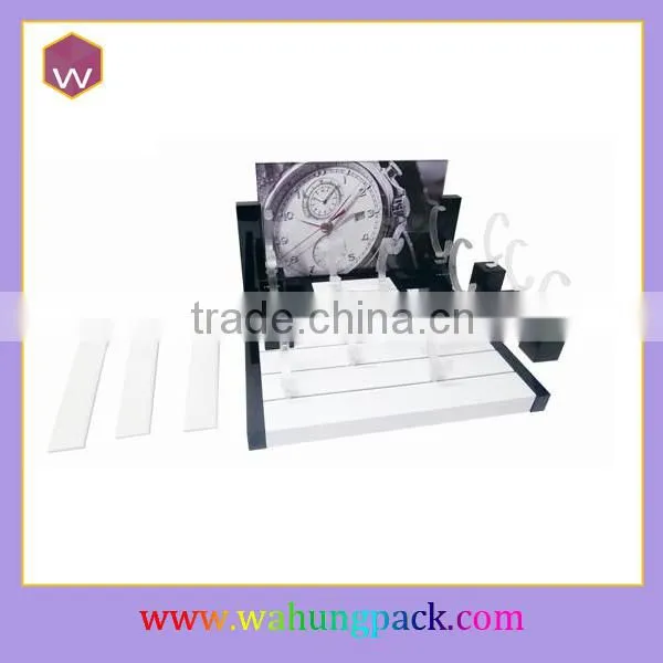 Luxurious Wooden Watch Display /Custom Made Watch Strap Display Box Counter