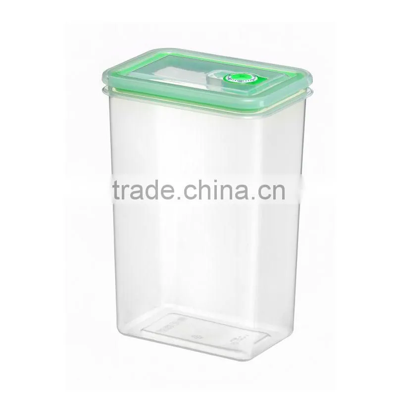 PP transparent airtight food storage container