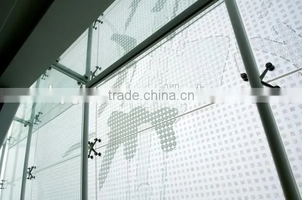Decorative Printed Glass Tempered Architectural Glass Price m2