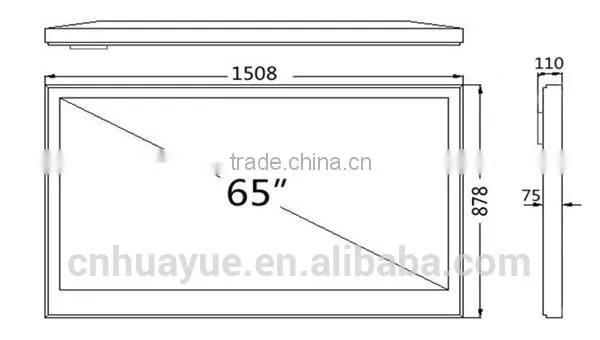 stand/wall mount cheap led tv 65 inch for sale