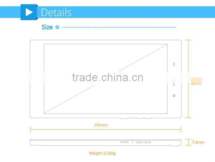Promotion 6.98 Inch Quad Core MTK8382 1G RAM 16G ROM GPS dual sim tablet pc phablet