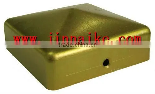 ball type self color decorative post caps supplier