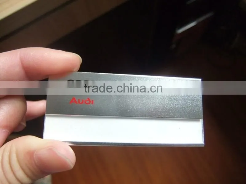 Reusable Metal blank magnetic Name Badge