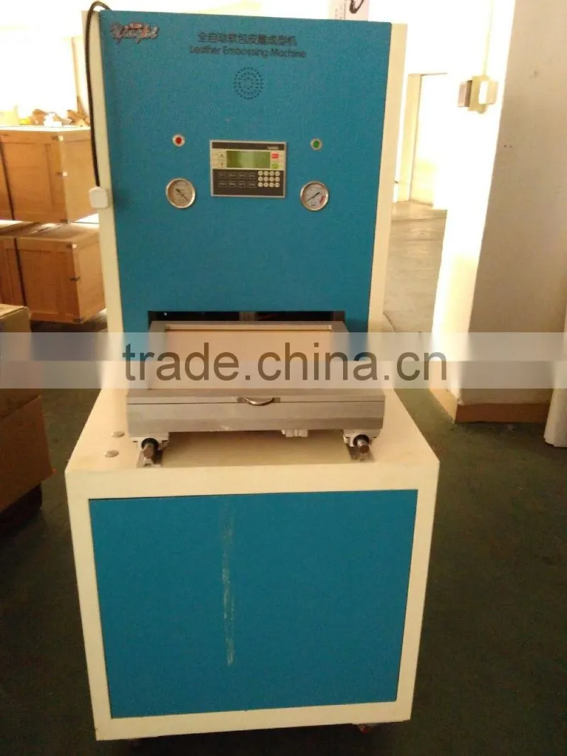 soft leather pressing machine