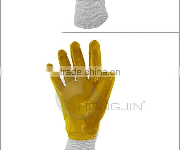 Latex Coated, Open-back Jersey Cotton Glove