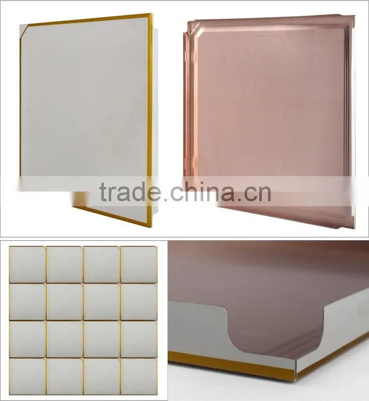 Good sound-absorbing integrated ceiling for household use