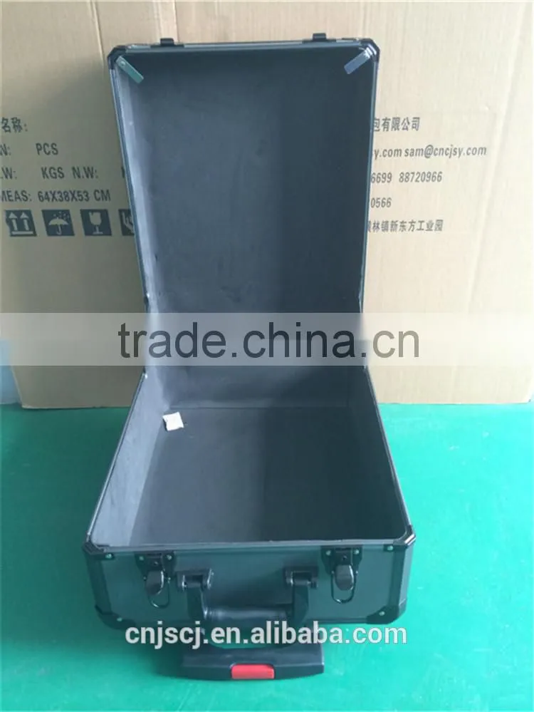 Chian prefessional factory aluminum trolley case with wheels