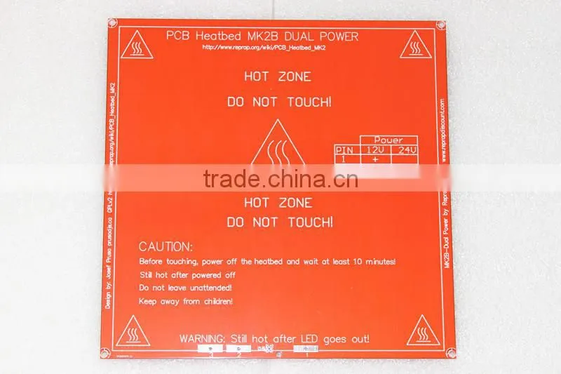 Popular 1pcs Mega 2560 R3 + 1pcs RAMPS 1.4 Controller+ 5pcs A4988 Stepper Driver Module+1pcs PCB Heatbed MK2B 3D Printer kit