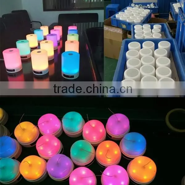 Camp Lantern RGB Night Lamp with Bluetooth Speaker FM