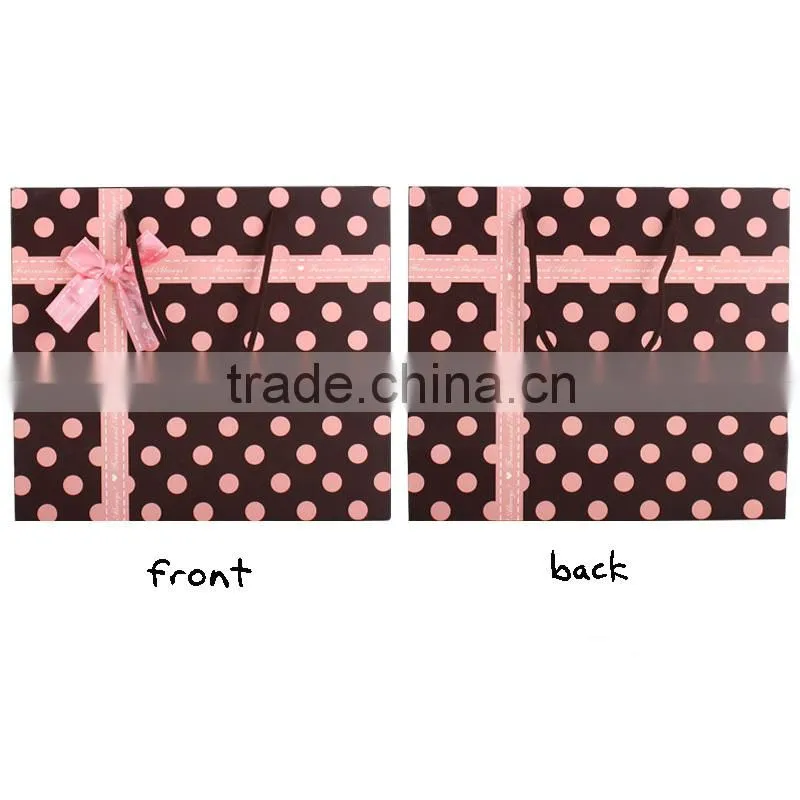 Luxury Pink 3pcs Set Paper Bag