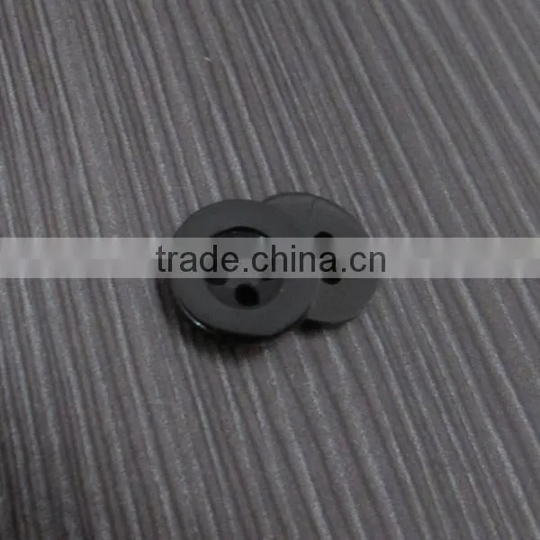 Classical Black Only Garment Resin Button